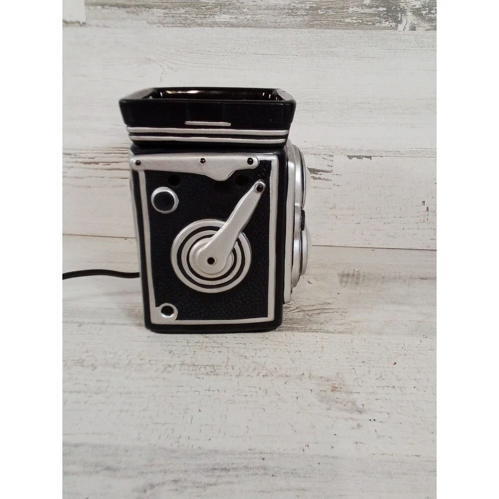 Scentsy Still Frame Antique Camera Retired Wax Warmer